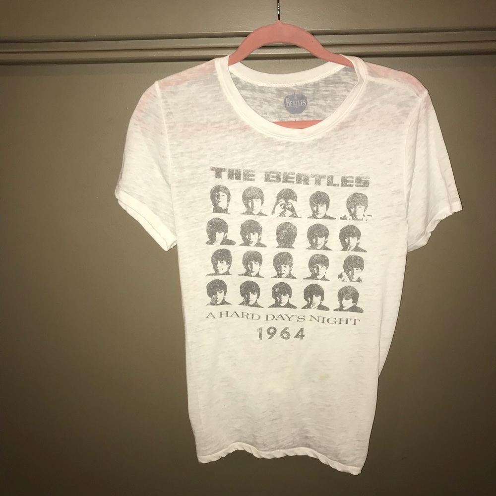 Beatles Graphic Tee size large